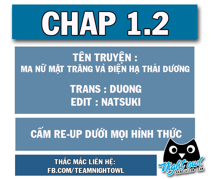 Ma Nữ Mặt Trăng Và Điện Hạ Thái Dương Chapter 1.2 - 1