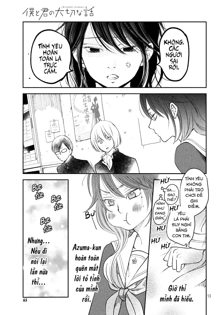 Boku To Kimi No Taisetsu Na Hanashi Chapter 13 - 16