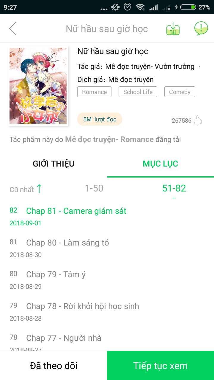 Nữ Hầu Sau Giờ Học Chapter 34 - Trang 3