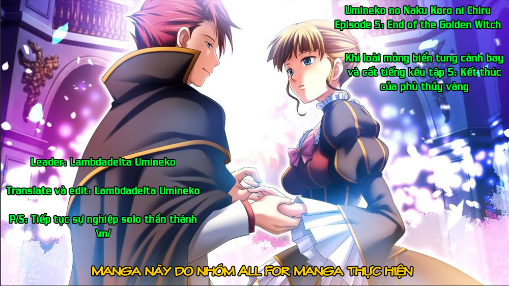 Umineko No Naku Koro Ni Chiru Ep 5: End Of The Golden Witch Chapter 12 - 1