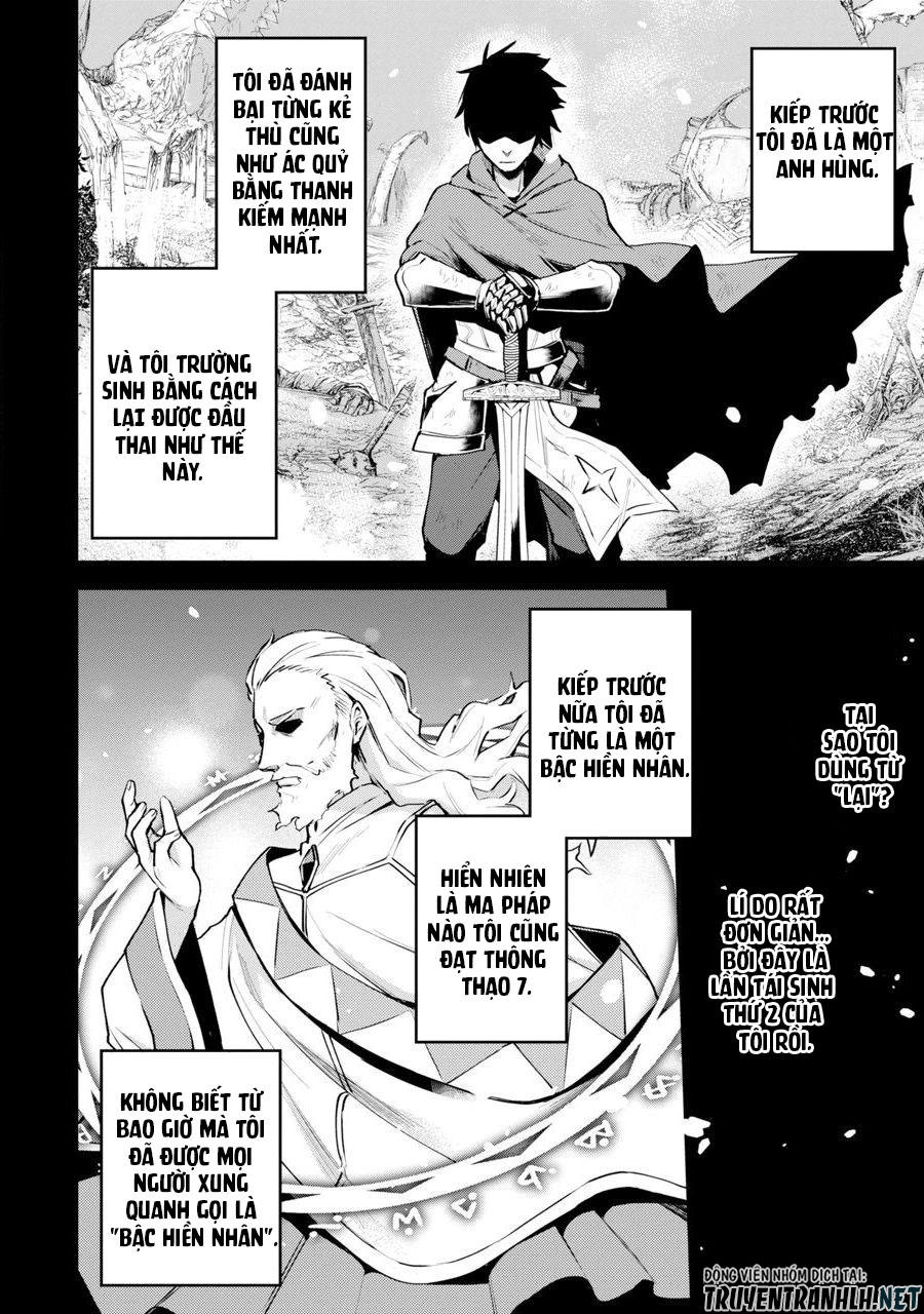 Nido Tensei Shita Shounen Wa S Rank Boukensha Toshite Heion Ni Sugosu-Zense Ga Kenja De Eiyuu Datta Chapter 1 - Trang 3