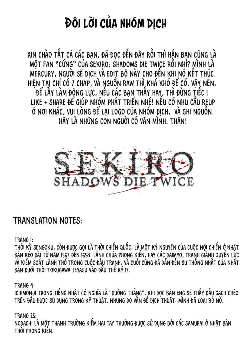 Sekiro Side Story: Hanbei The Undying Chapter 1 - 29