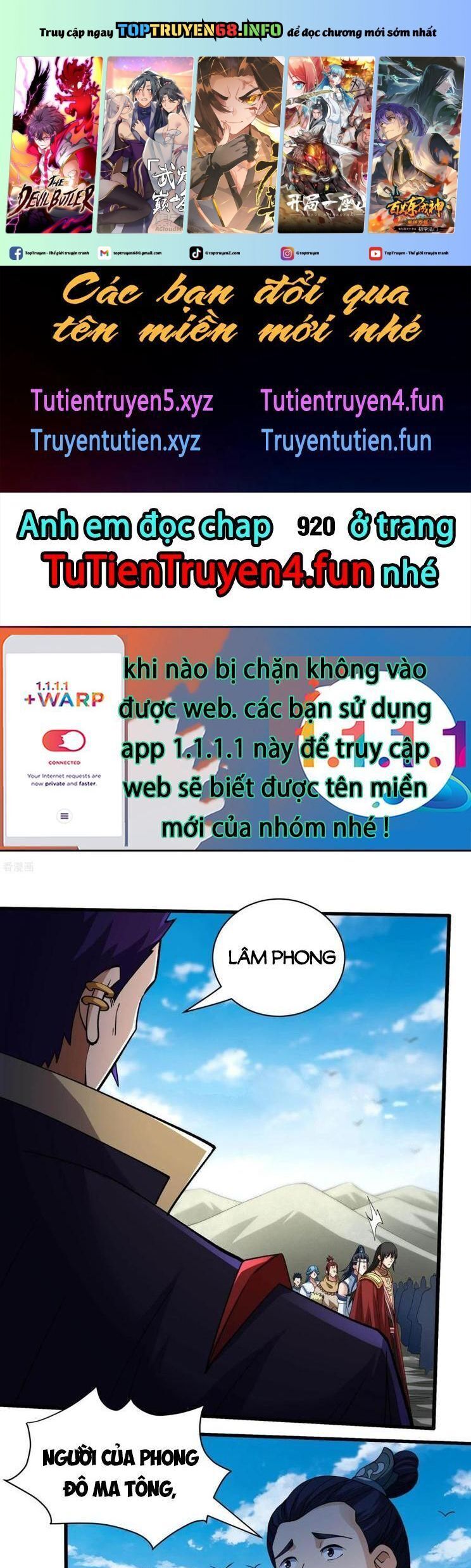 Tuyệt Thế Võ Thần Chapter 919 - 1