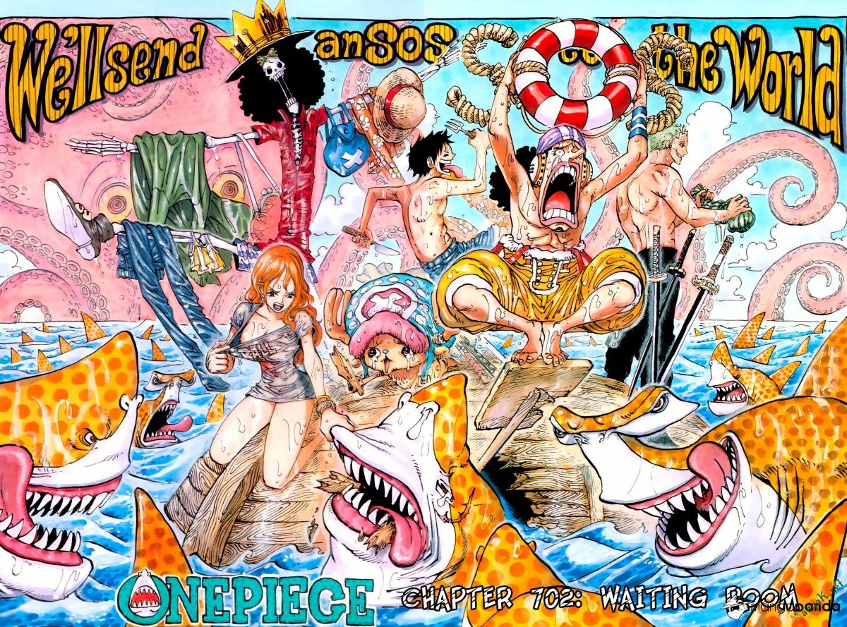 One Piece Chapter 703 - 4