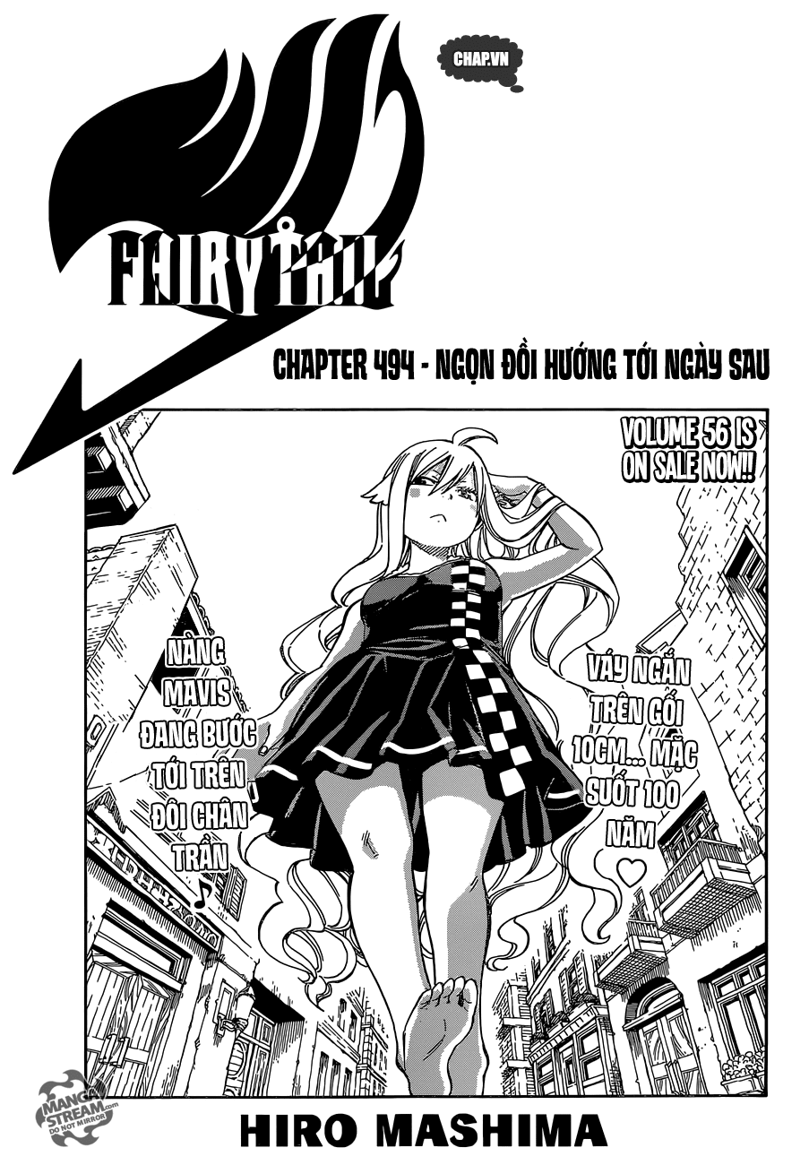 Fairy Tail Chapter 494 - 1