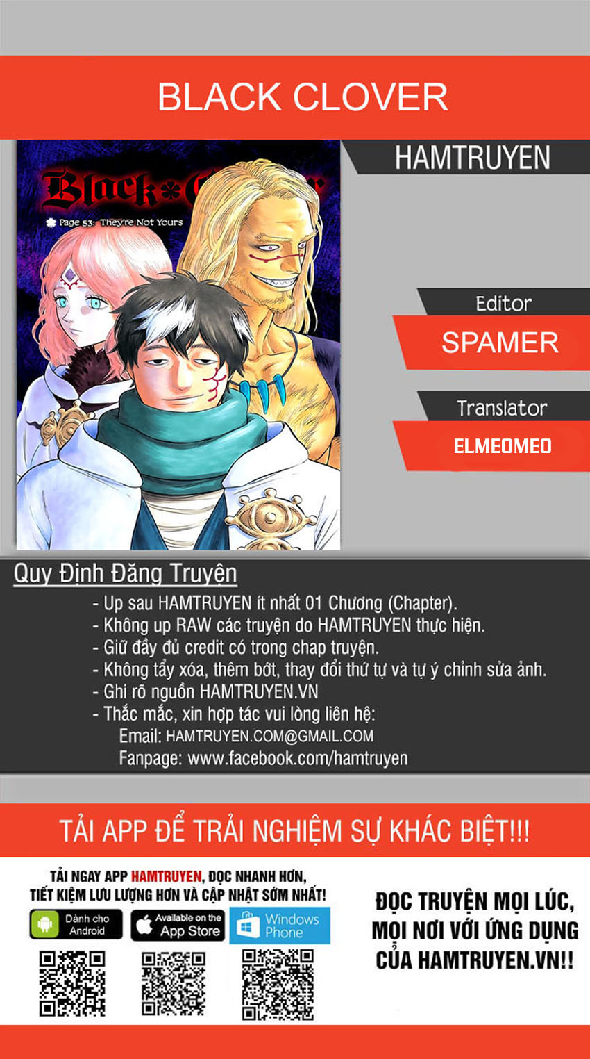 Black Clover - Thế Giới Phép Thuật Chapter 107 - 1