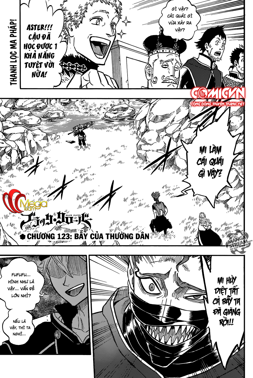 Black Clover - Thế Giới Phép Thuật Chapter 123 - 1