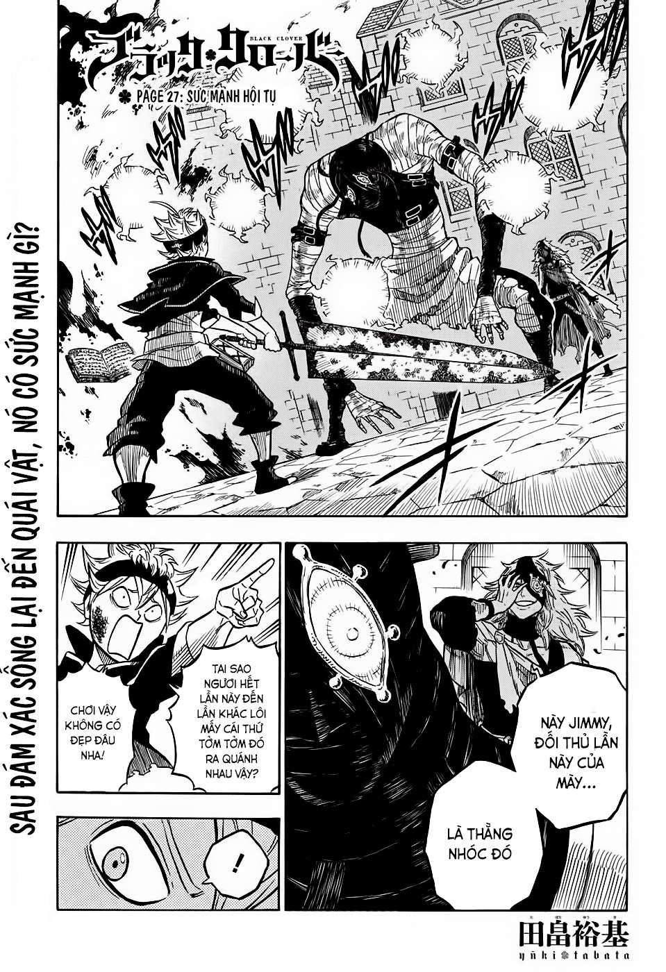 Black Clover - Thế Giới Phép Thuật Chapter 27 - 3