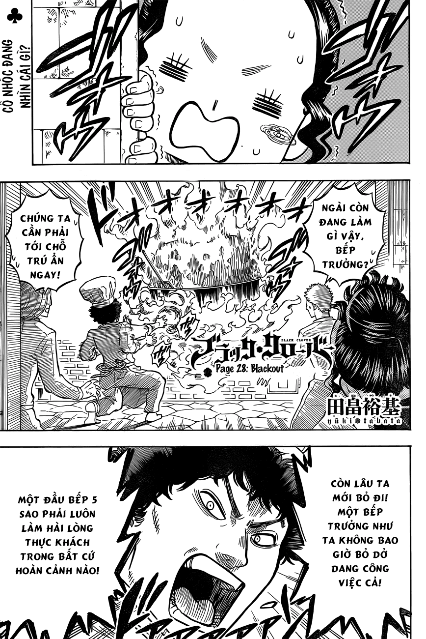 Black Clover - Thế Giới Phép Thuật Chapter 28 - 3