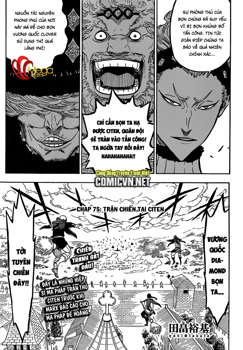 Black Clover - Thế Giới Phép Thuật Chapter 75 - 2