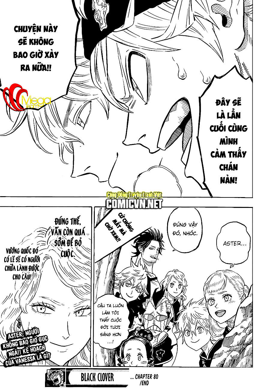 Black Clover - Thế Giới Phép Thuật Chapter 80 - 18