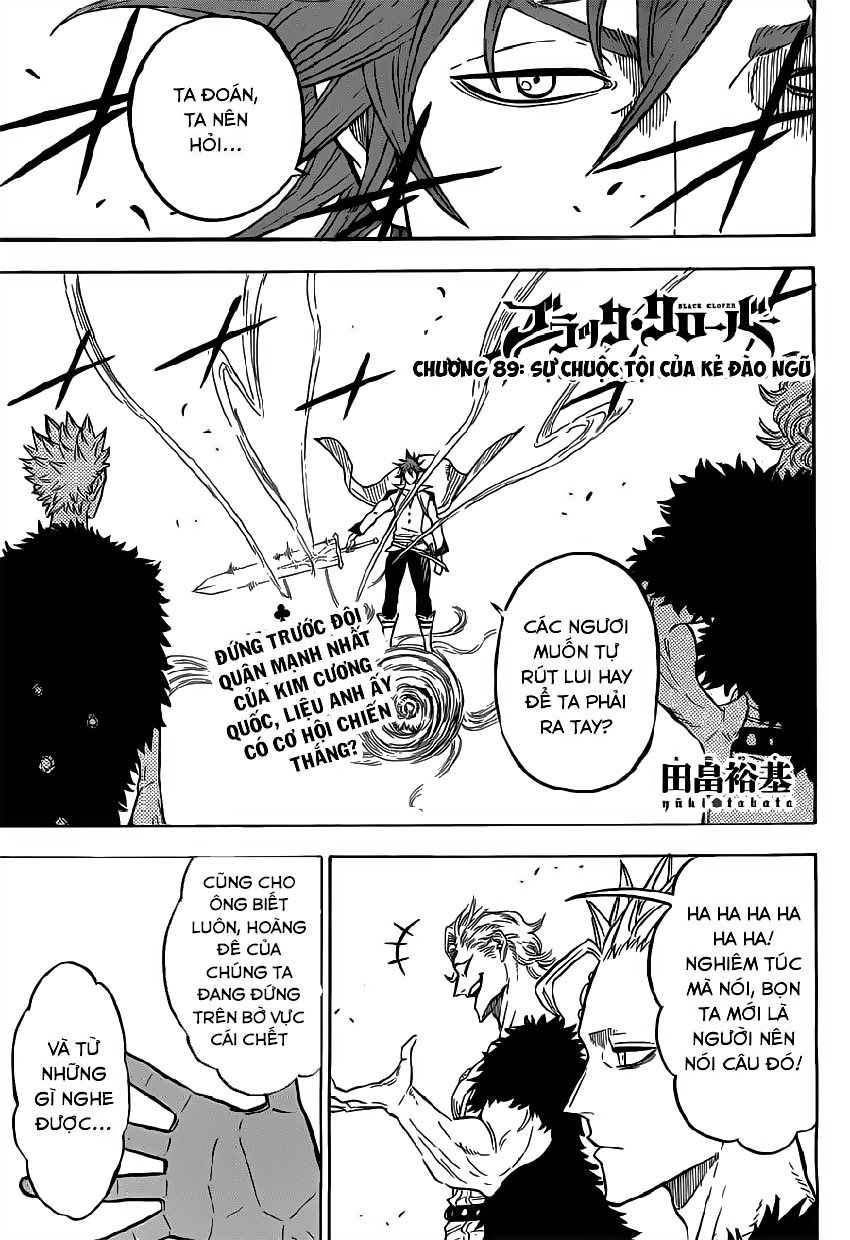 Black Clover - Thế Giới Phép Thuật Chapter 89 - 2