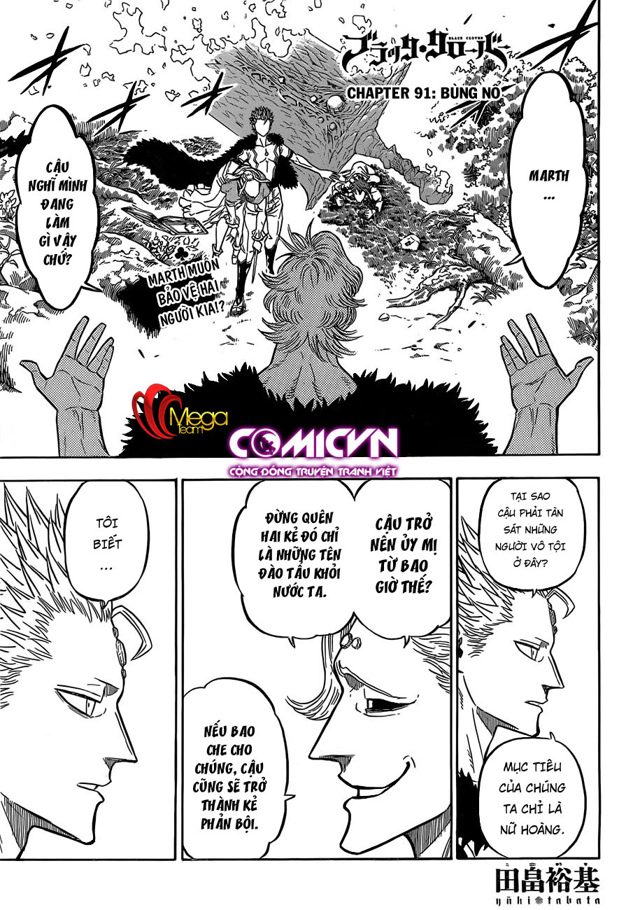 Black Clover - Thế Giới Phép Thuật Chapter 91 - 1