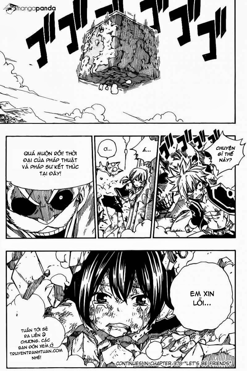 Fairy Tail Chapter 377 - 21