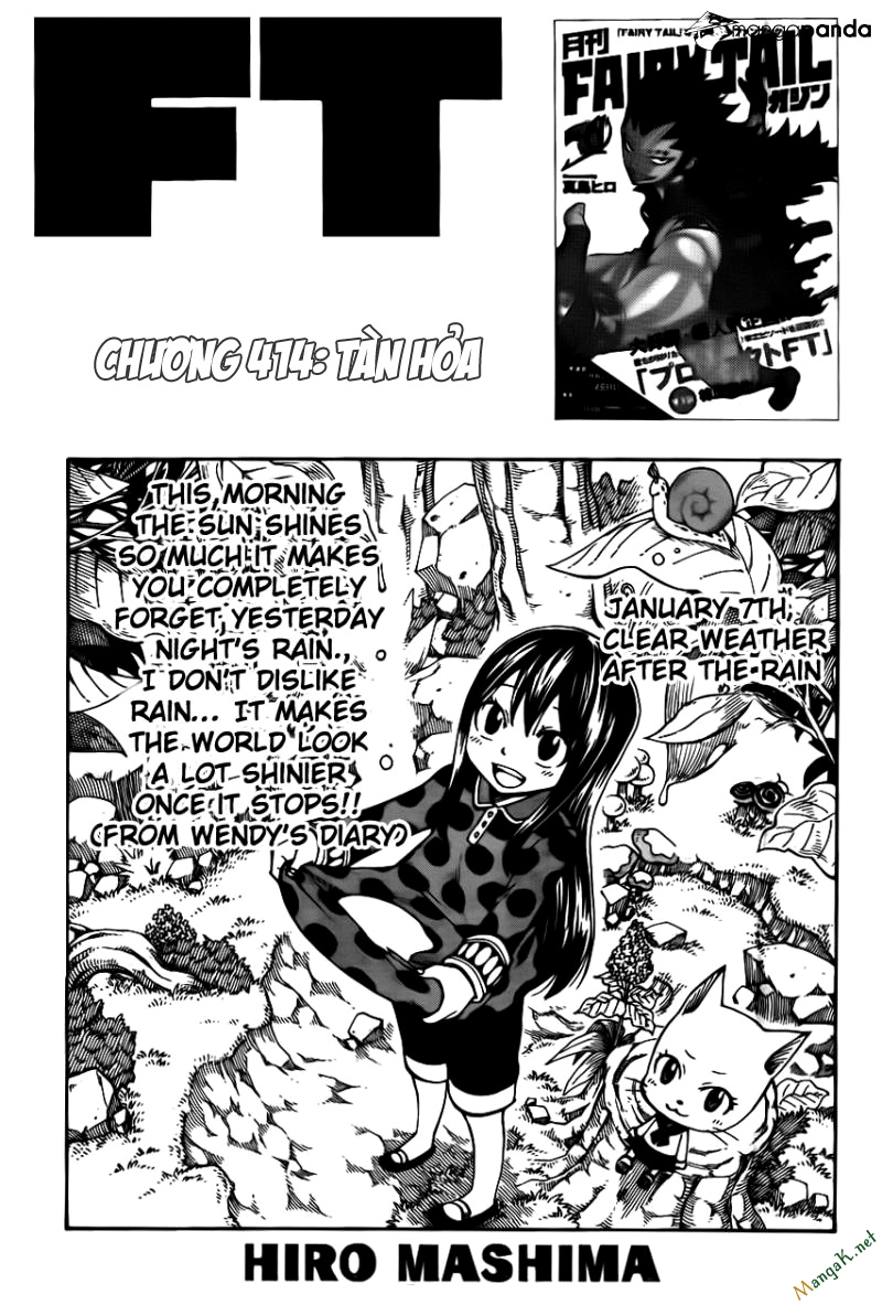 Fairy Tail Chapter 414 - 1