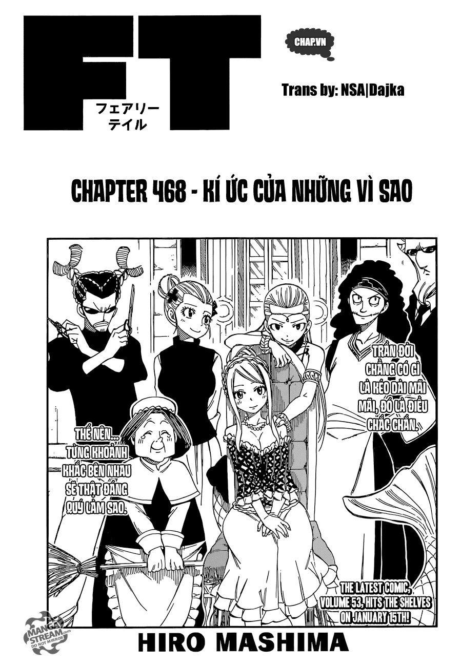 Fairy Tail Chapter 468 - 1