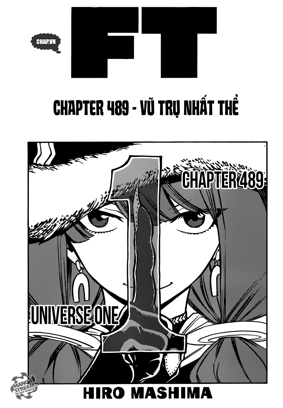 Fairy Tail Chapter 489 - 1