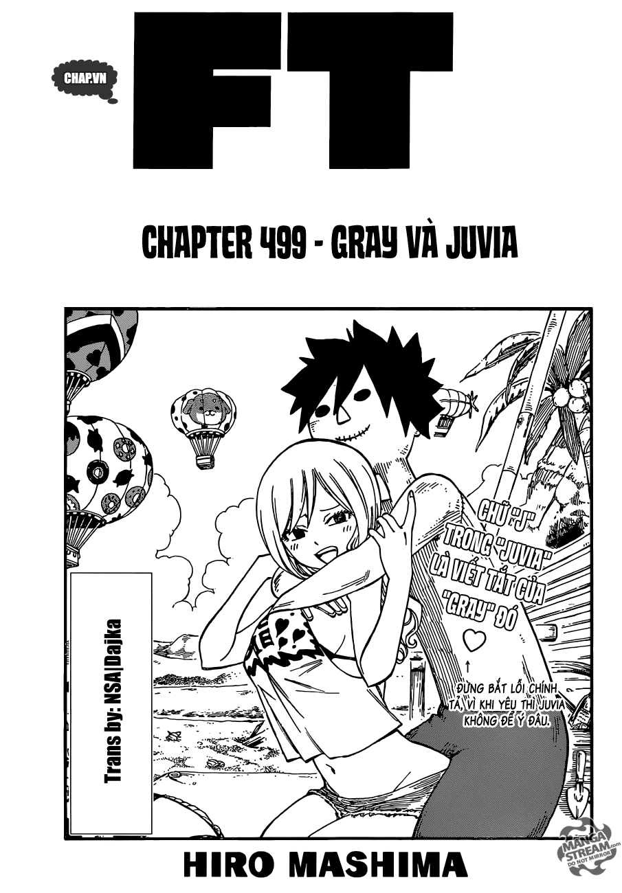 Fairy Tail Chapter 499 - 1