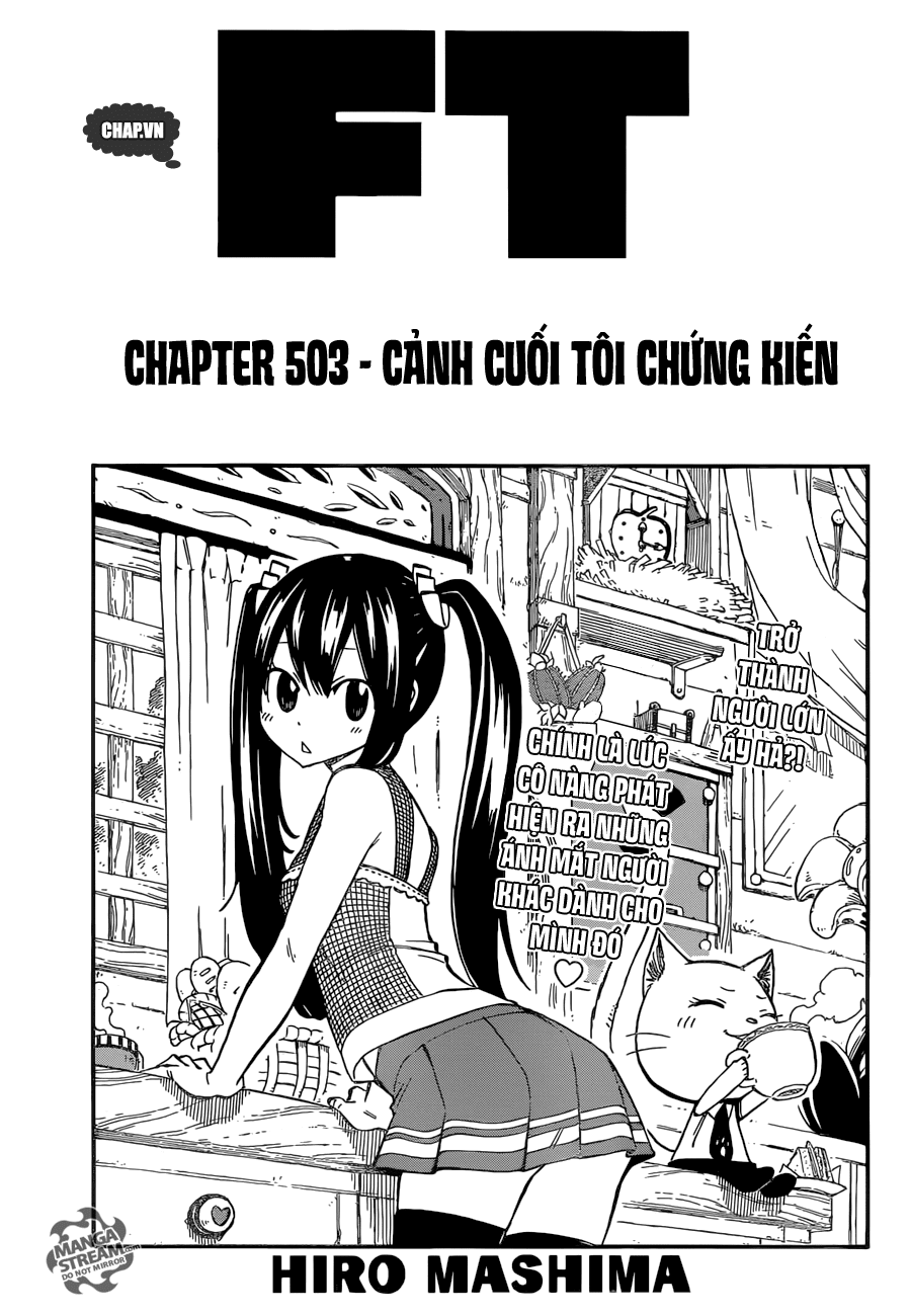 Fairy Tail Chapter 503 - 1