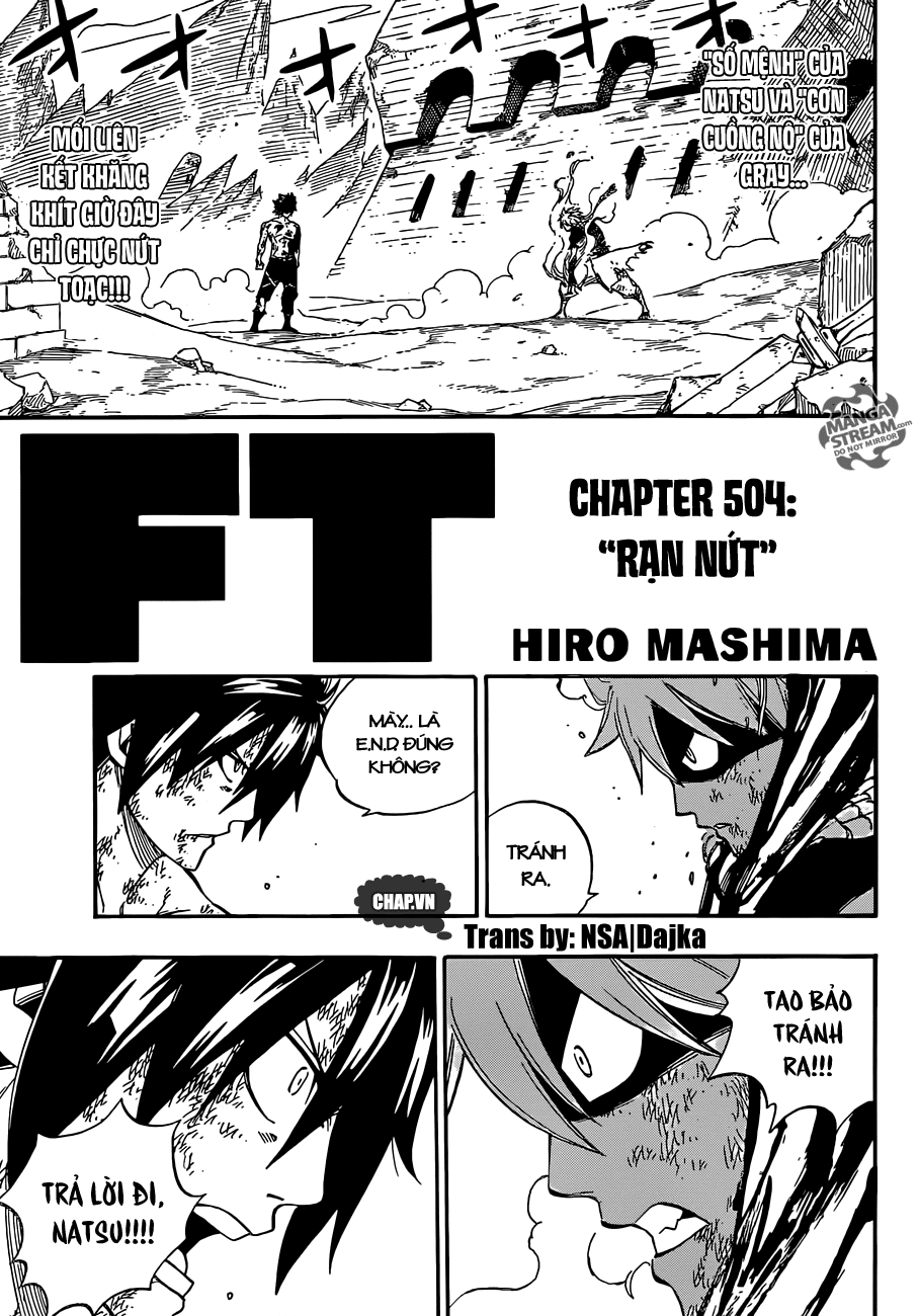 Fairy Tail Chapter 504 - 1