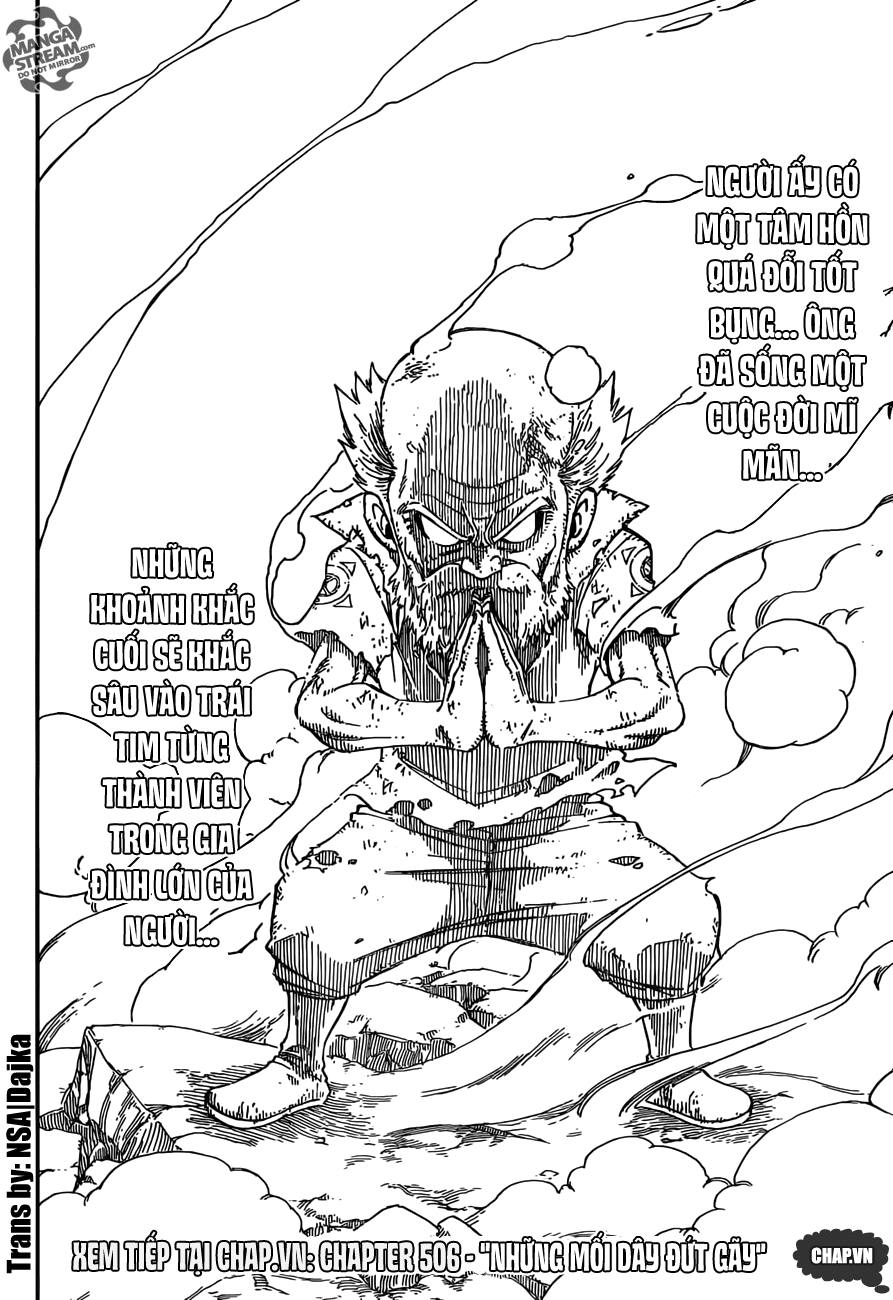 Fairy Tail Chapter 505 - 19