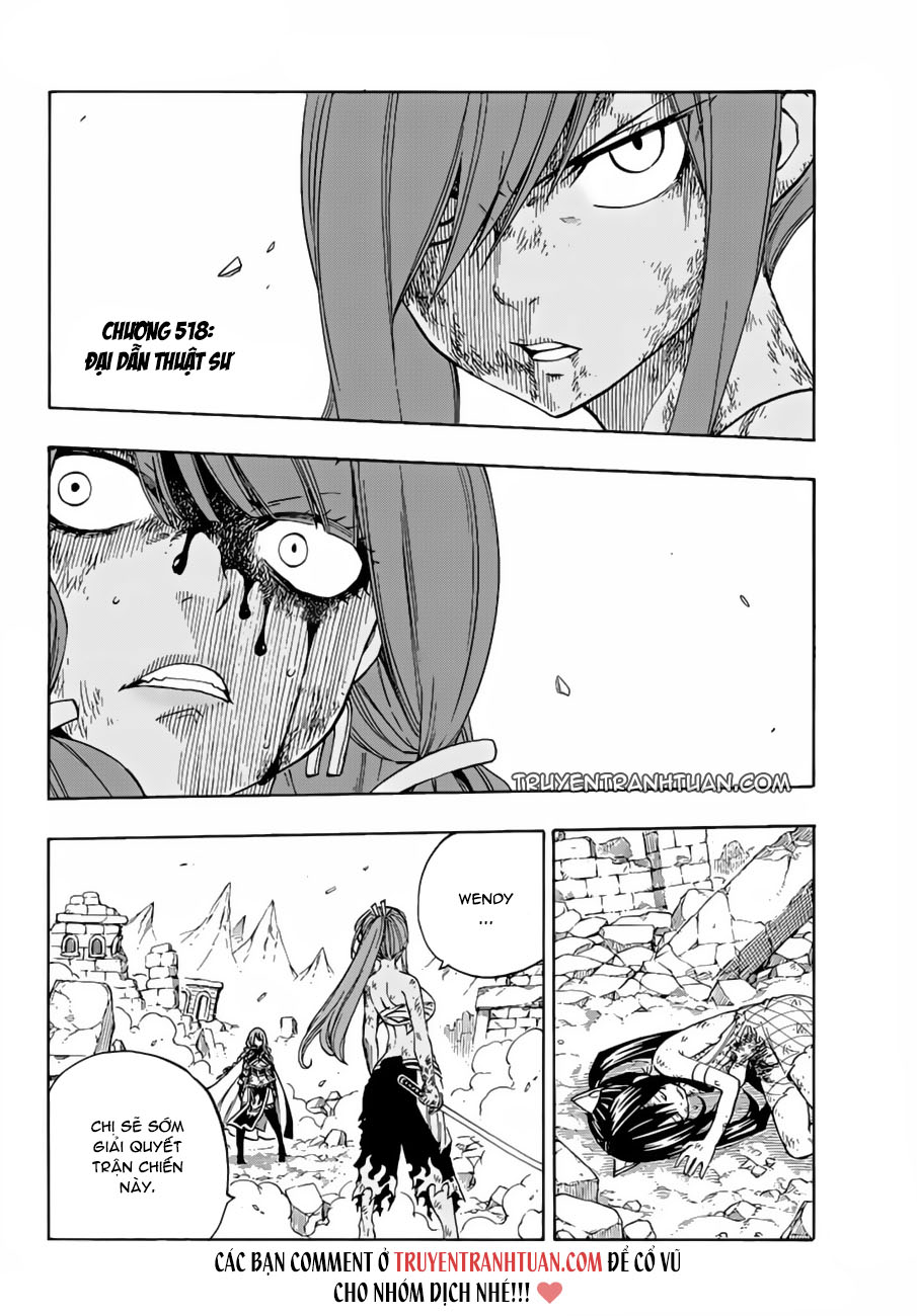 Fairy Tail Chapter 518 - 3