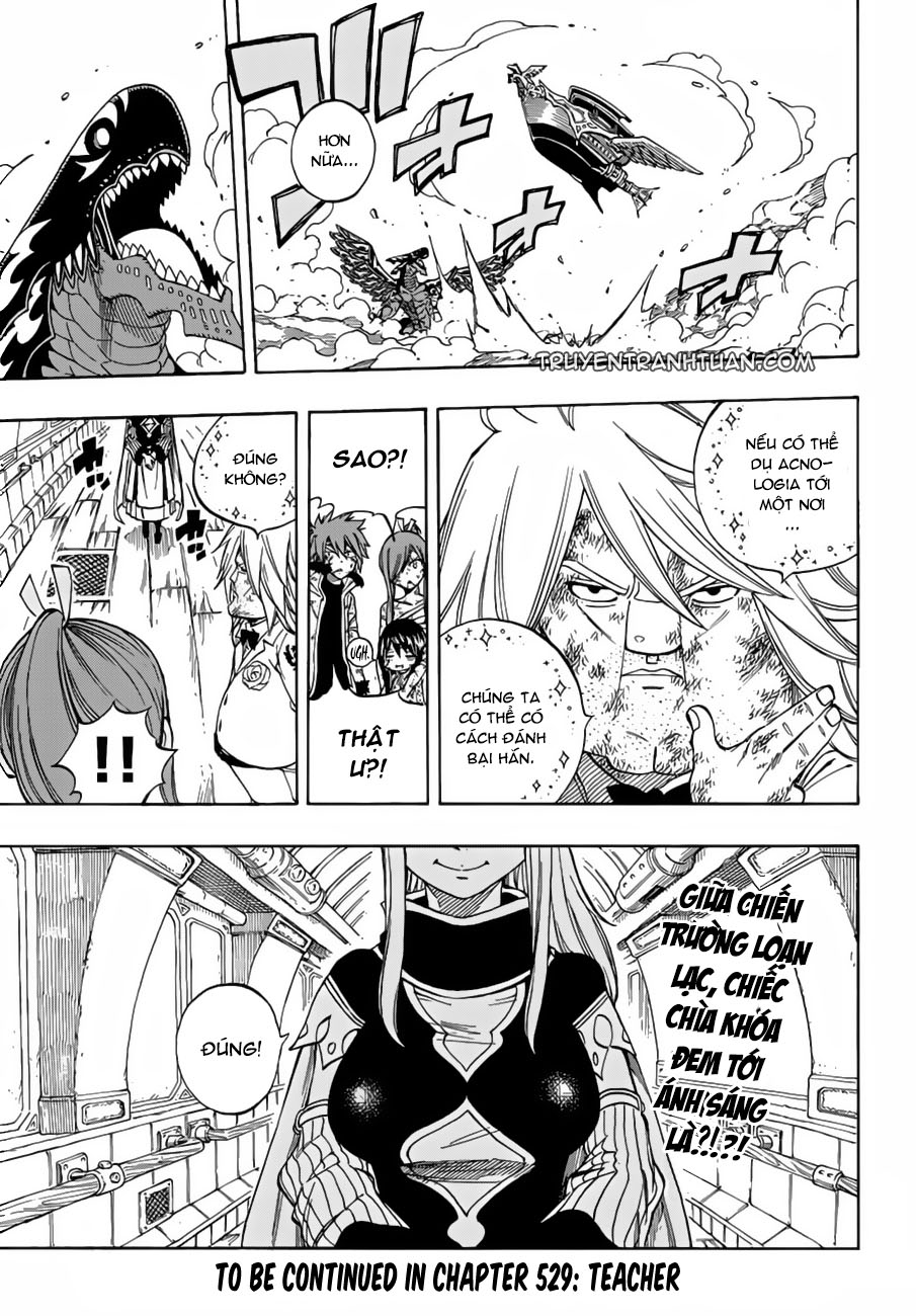 Fairy Tail Chapter 528 - 19