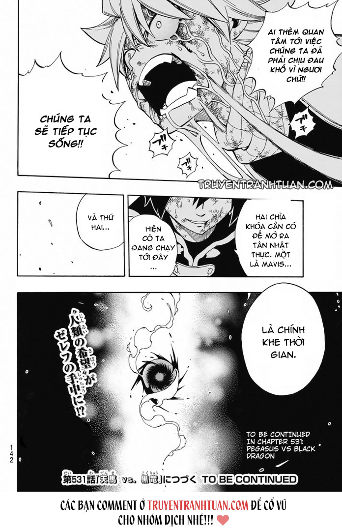 Fairy Tail Chapter 530 - 21