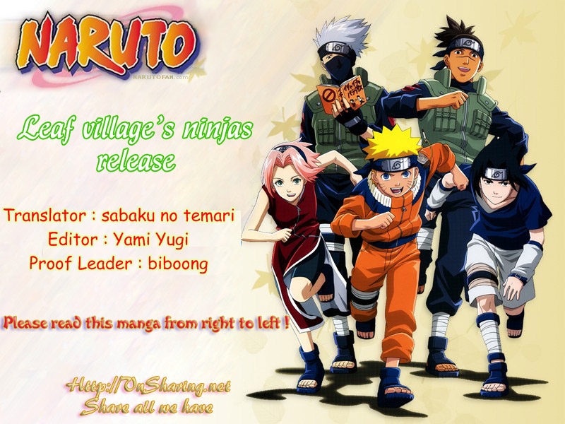 Naruto Chapter 406 - 1