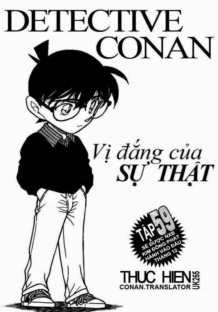 Thám Tử Conan Chapter 630 - 1