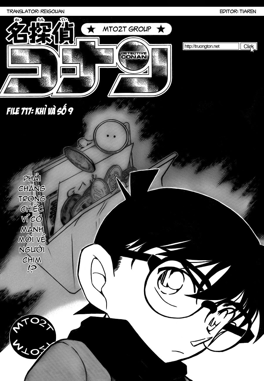 Thám Tử Conan Chapter 717 - 1