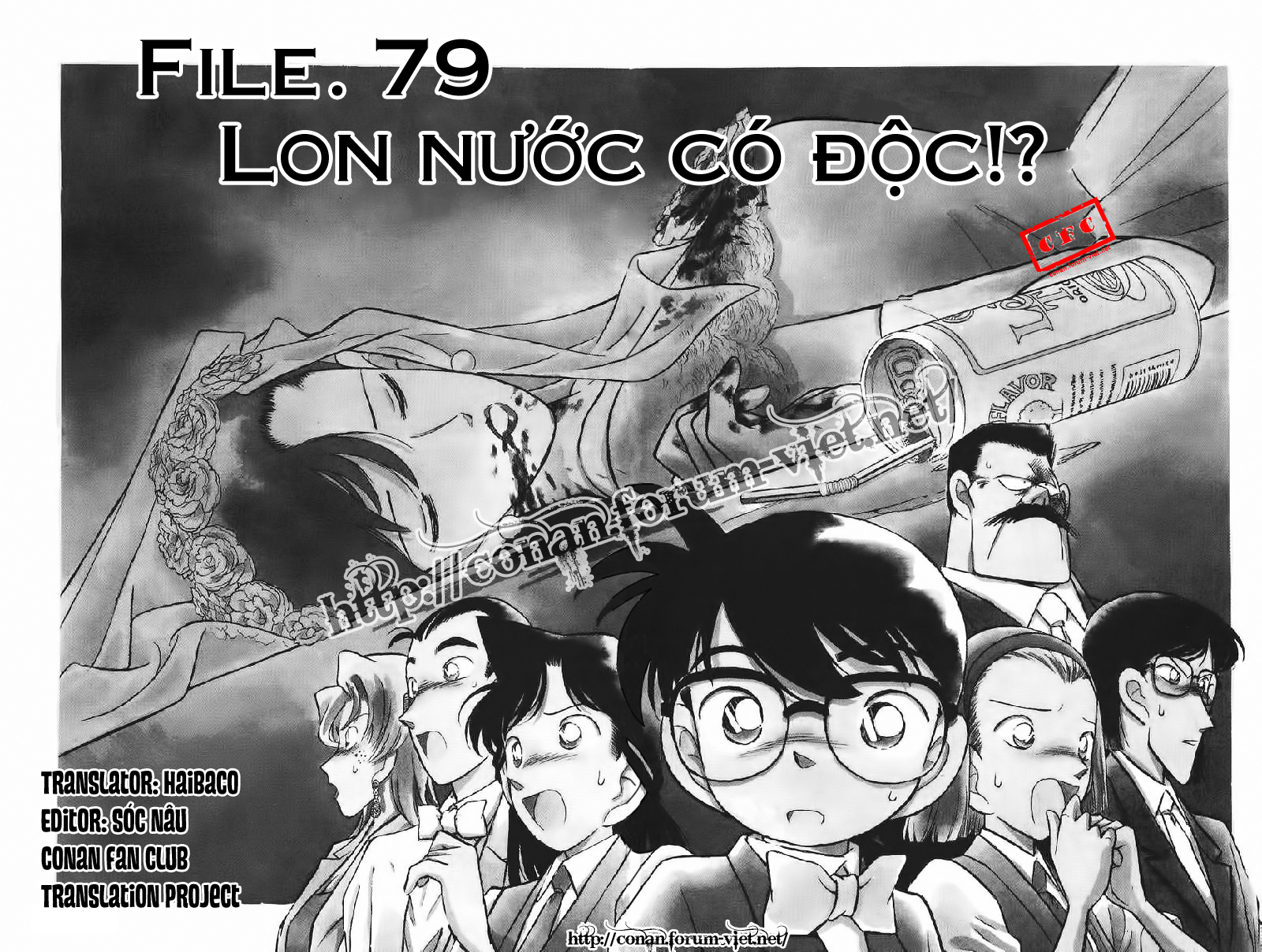 Thám Tử Conan Chapter 79 - 1