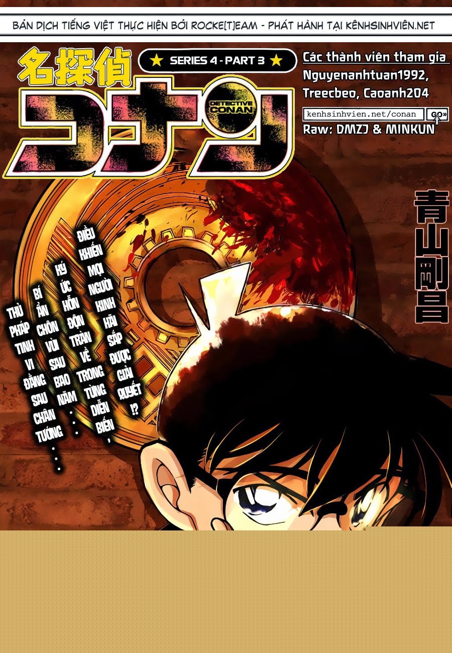 Thám Tử Conan Chapter 852 - 1