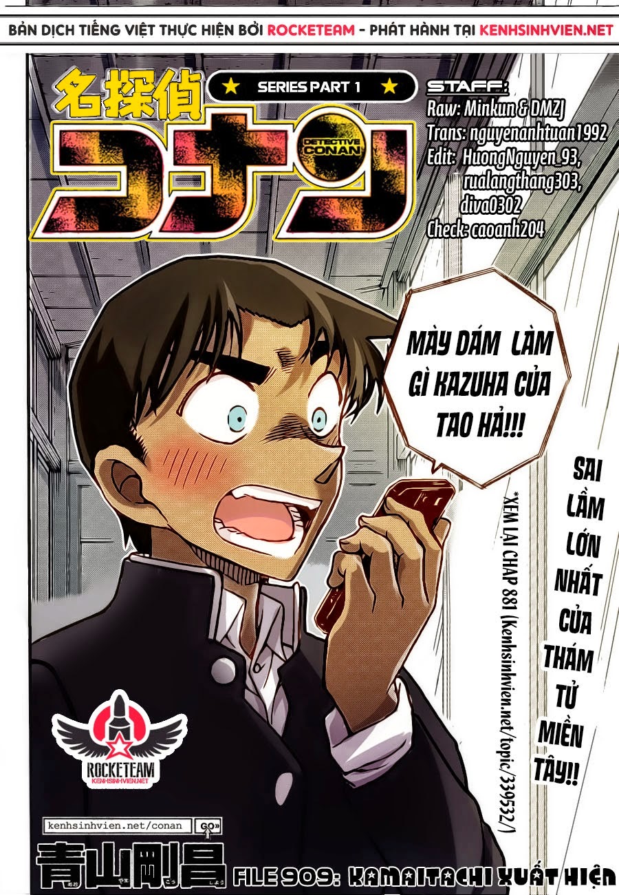 Thám Tử Conan Chapter 909 - 2