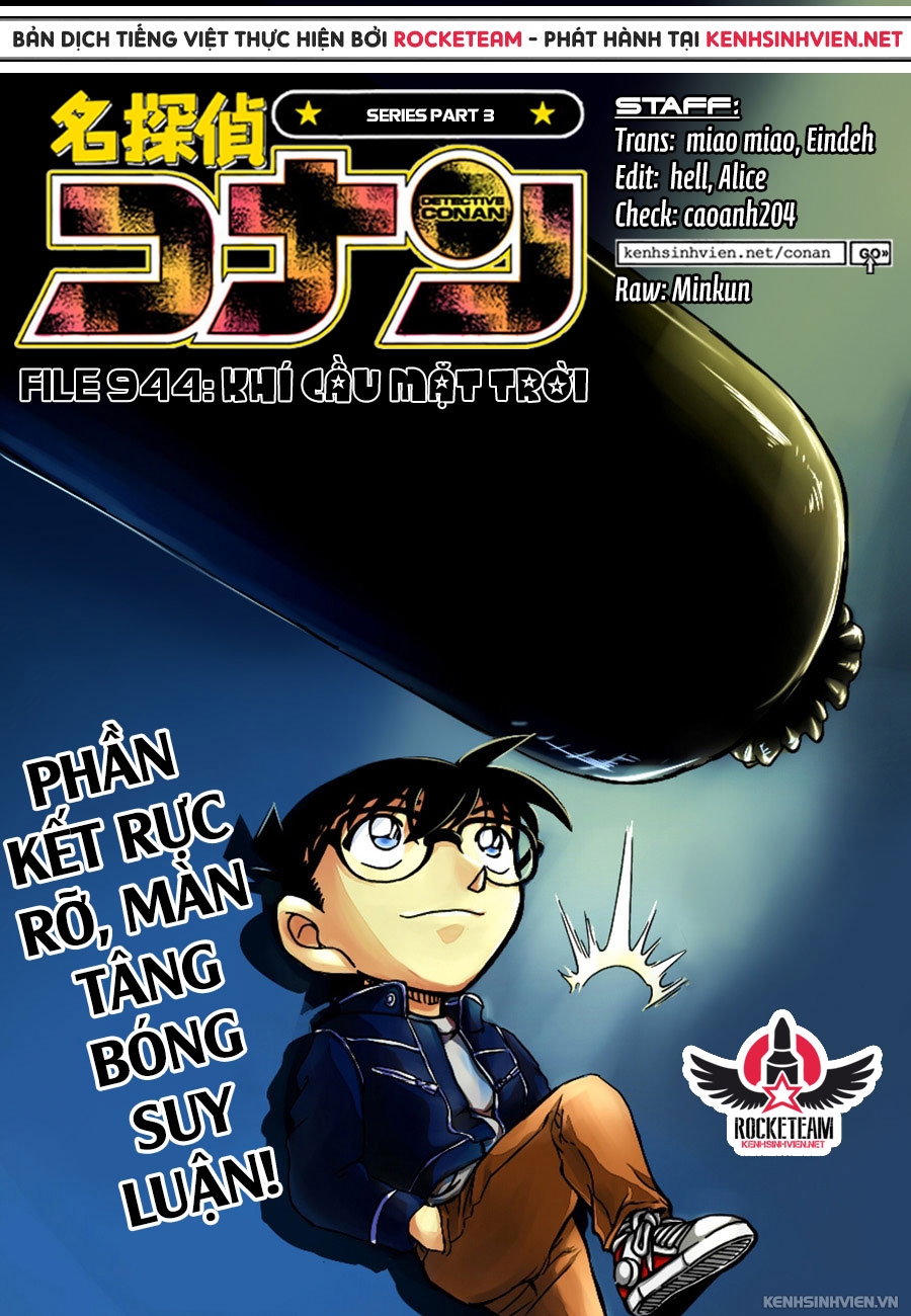 Thám Tử Conan Chapter 944 - 1