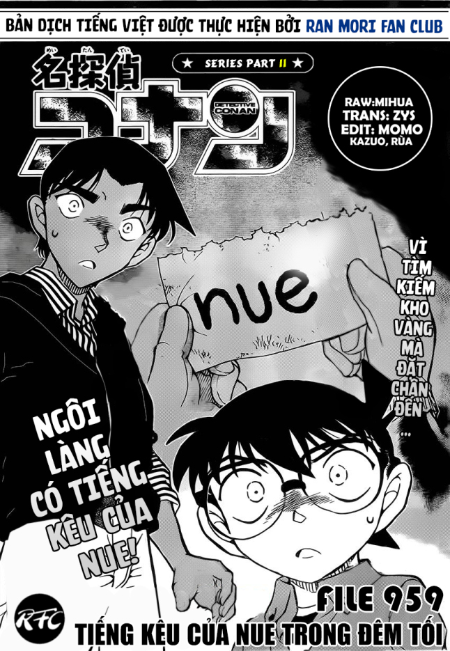 Thám Tử Conan Chapter 959 - 1