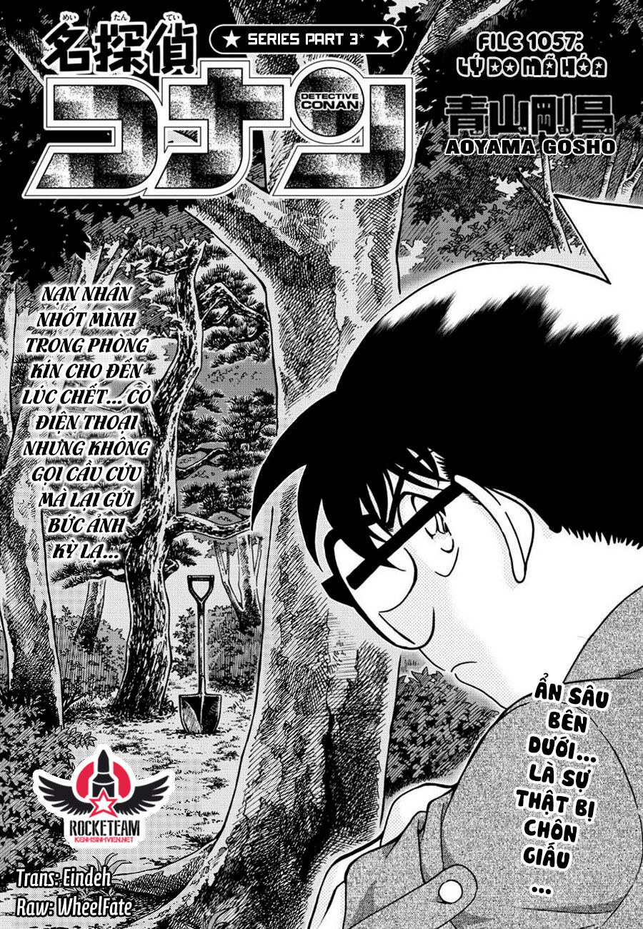 Thám Tử Conan Chapter 1057 - 1