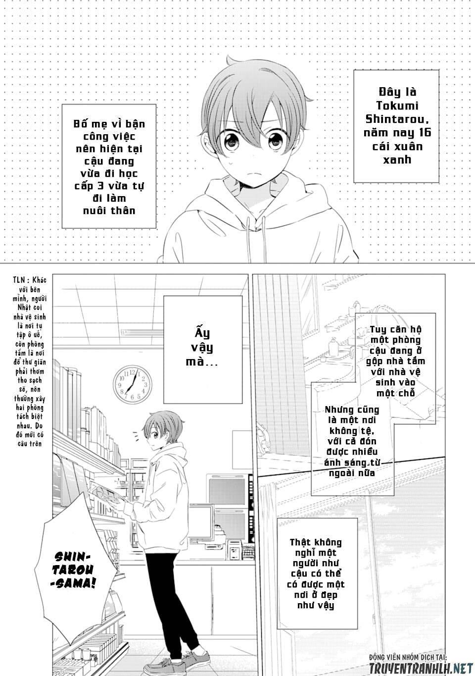 One Room, Hiatari Futsuu, Tenshi Tsuki Chapter 2 - 4