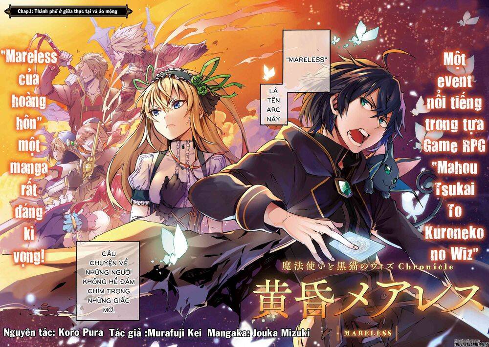 Mahou Tsukai To Kuroneko No Wiz Chronicle: Tasogare Mareless Ii Chapter 1 - 4