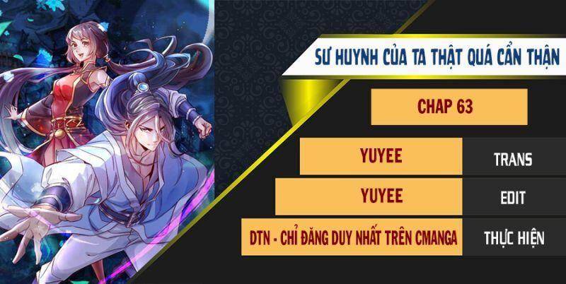 Sư Huynh Của Ta Quá Cẩn Thận Rồi Chapter 63 - 2