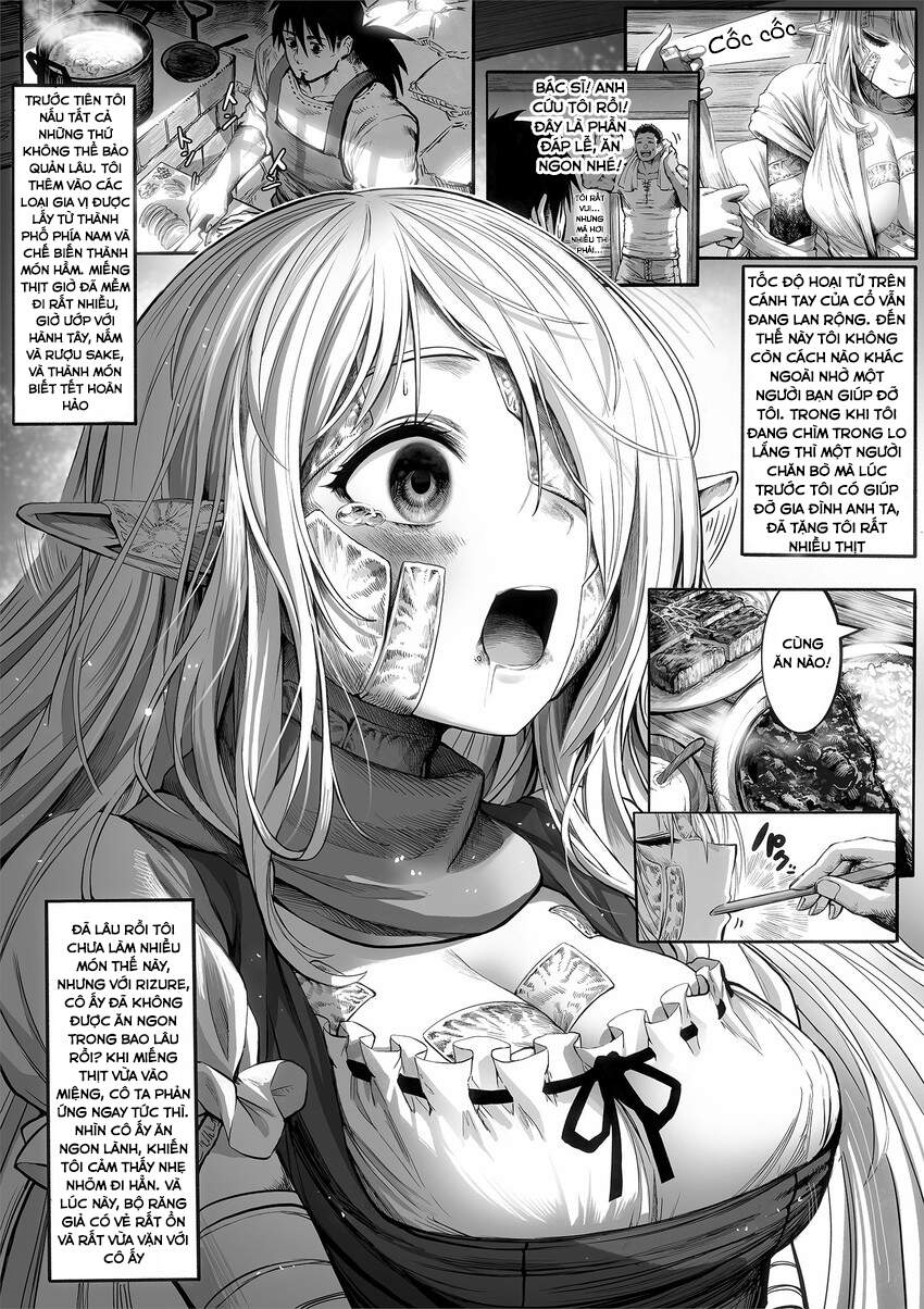 Boroboro No Erufu-San O Shiawaseni Suru Kusuri Uri-San Chapter 4 - 3