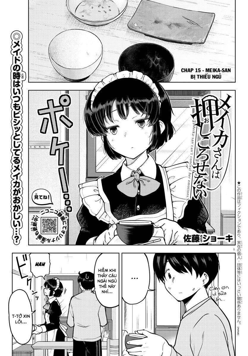 Meika-San Can't Conceal Her Emotions Chapter 15 - 1