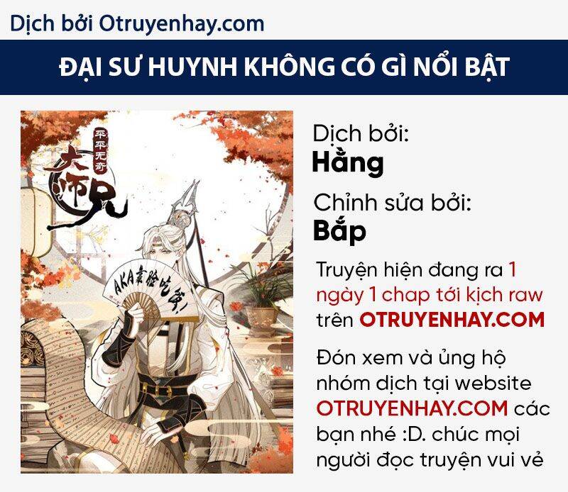 Đại Sư Huynh Không Có Gì Nổi Bật Chapter 1 - 1