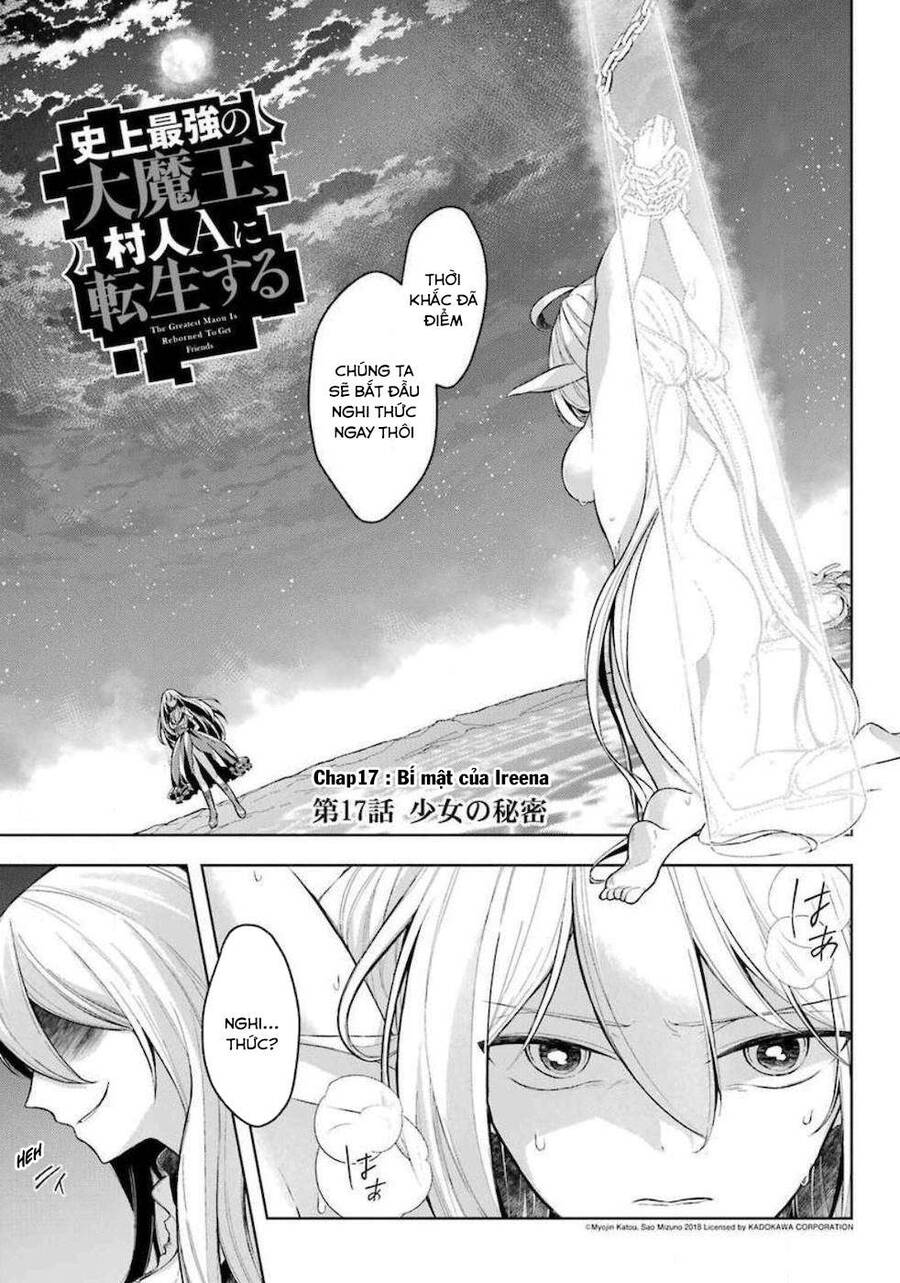 Shijou Saikyou No Daimaou, Murabito A Ni Tensei Suru Chapter 17 - Trang 3