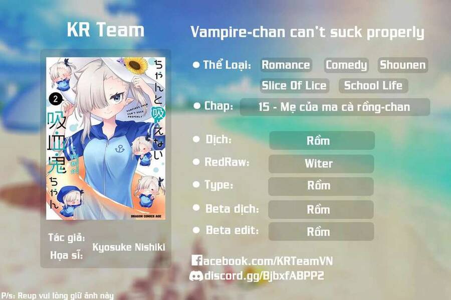 Vampire-Chan Can't Suck Properly Chapter 15 - 1