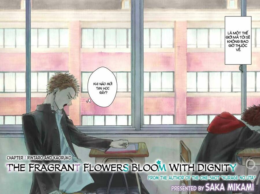 The Fragrant Flower Blooms With Dignity - Kaoru Hana Wa Rin To Saku Chapter 1 - 2