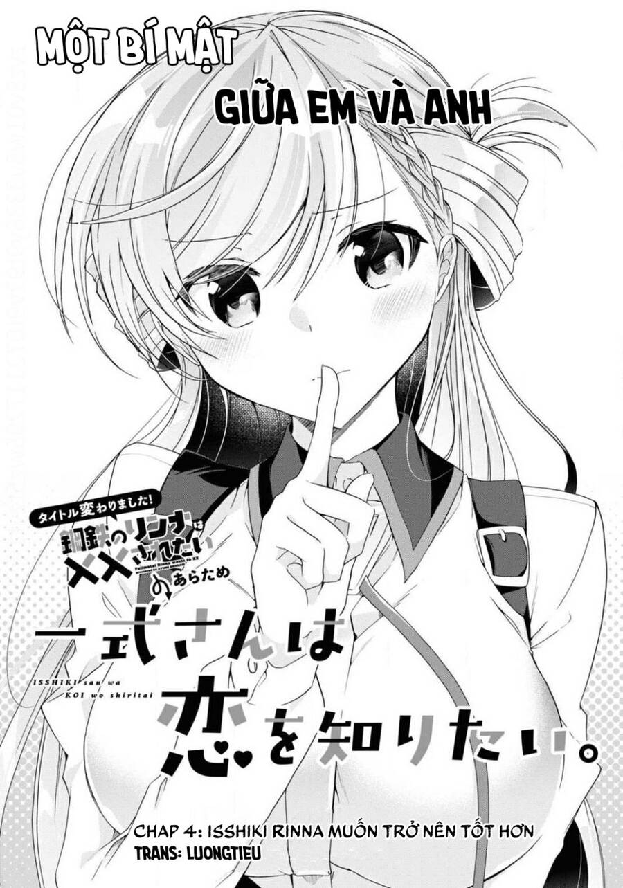 Isshiki-san muốn biết yêu là gì Chapter 4 - 6