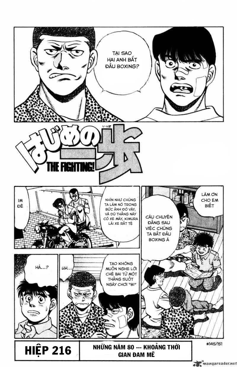 Võ Sĩ Quyền Anh Ippo Chapter 216 - 1