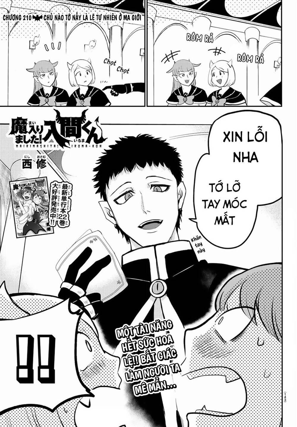 Chào Mừng Cậu Đến Trường Iruma-Kun Chapter 210 - 3