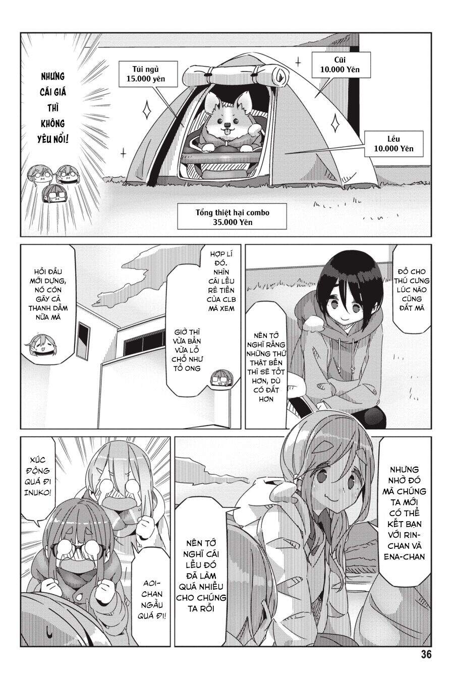 Laid-Back Camp Chapter 54 - 8